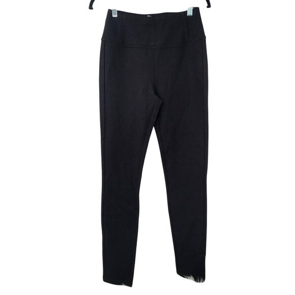 NWT PATRIZIA LUCA Black High Waisted Leggings Womens Size XS Extra Small - Picture 1 of 7